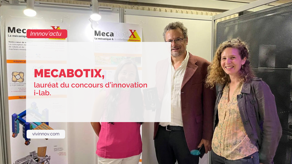 MecaBotiX Lauréat au grand Concours d’Innovation i-Lab avec le M3-Cooper